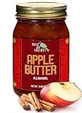 Green Jay Gourmet Apple Butter - All-Natural, Gluten-Free Fruit Spread - Apple Spread with Apples, Cinnamon & Spices - Gourmet Fruit Butter - No Corn Syrup, Preservatives or Trans-Fats - 19 Ounces