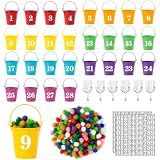 EZdhuawuse Classroom Behavior Management Reward Tools, 59Pcs Mini Bucket Filler