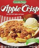 Concord Foods Apple Crisp Mix 8.5 oz Box (Pack of 4)