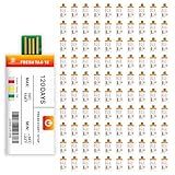 Freshliance Temperature Data Logger Recorder, Disposable USB Temperature Loggers Cover 120 Days, High Accuracy 20000 Points with PDF CSV Reports, for Fresh Transportation Fresh Tag 1E, 100packs