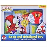 Marvel Spider-man - Spidey and His Amazing Friends - Go-Webs-Go! Interactive Book and 5-Sound Wristband - PI Kids