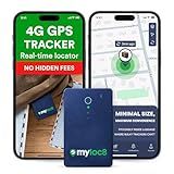 GPS Luggage Tracker for Suitcases TSA Approved, Android & iOS Compatible - Smart Tag with Bag Opening Alert - Real-Time Tracking Device for Travel or Even Car, Trailer, etc. – Long Battery Life