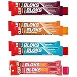 CLIF BLOKS - Energy Chews with Caffeine - Variety Pack - Non-GMO - Plant Based - Fast Fuel for Cycling and Running - Quick Carbohydrates and Electrolytes - 2.12 oz. Packets (8 Count)