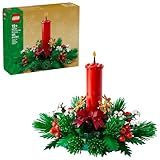 LEGO Christmas Table Decoration Building Toy for Kids - Brick-Built Holiday Centerpiece & Festive Room Decor - Christmas Craft for Girls & Boys, Ages 12+ - Gift Idea for Families - 40743