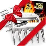Mountain Grillers Chicken Shredder and Meat Shredder Claws - Effortless Pulled Pork BBQ Claws for Meat Shredding - Versatile 2-Pack Bear Claws for Grill, Smoker, Barbecue - Black