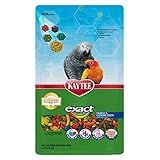 Kaytee Exact Rainbow Pet Parrot & Conure Food, 4 Pound