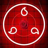 Anime Neon Sign for Wall Decor - Eye Neon Acrylic USB Powered LED Wall Art Decor, Light Up Sign Dimmable, for Man Cave Game Room Bedroom Party Fans 13" × 13"