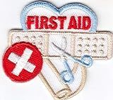 FIRST AID Iron On Patch Nurse Profession Medical Medic