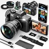 G-Anica 8K Digital Cameras Kit for Photography with Dual-Lens