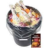 Turkey Brining Bags,20x27.5in,Food Grade 5 Gallon Bucket Liner,Great For Storage Food, Heavier Duty Materials, Leak Proof Brining Bags for Turkey, Chicken, Beef, Thanksgiving, Set of 10pcs(No BPA)