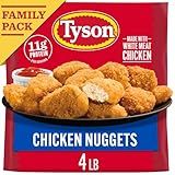 Tyson Frozen Chicken Nuggets Family Pack, 4 Lb