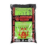 Organic Mechanics Biochar Blend Soil Amendment – 1 Cu Ft – Biochar, Compost, Worm Castings & Micronutrients for Bigger Plants, Higher Yields, and Healthier Soil in Garden Beds & Containers