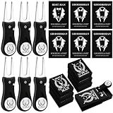 Seenelling 6 Sets Groomsmen Golf Proposal Gifts Box, Include Groomsman Divot Tool with Groomsman Golf Ball Marker, Thank You Card and Groomsmen Boxes for Wedding Groomsman Best Men Gifts Proposal Gift