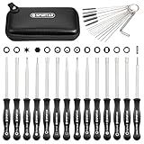 Spurtar Carburetor Adjustment Tool 14 pcs Carburetor Cleaning Kit for Echo STIHL Poulan Husqvarna Carb Adjusting Tool – Small Engine Carb Adjustment Tools for Tuning and Carburetor Cleaning Tools