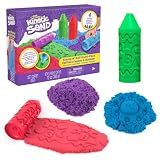 Kinetic Sand Stamp N' Roll Multipack, 12 oz Moldable Sand, Sensory Toys for Kids