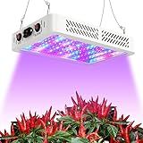 TATU 1000w LED Grow Light for Indoor Plants, Full Spectrum Plant Light Growing Lamp for Hydroponic Indoor Plant Veg and Flower for Grow Tent (Actual Power 100W=1000W HPS)