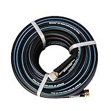 Fevone Garden Hose 75 ft., Lightweight Hybrid Water Hose, Flexible and Durable, Leak-Free Connections