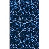 Blue Wave Evening Bay Overlap 15 ft Round Pool Liner for Above-Ground Steel Wall Pools – Weather Resistant Standard Gauge Vinyl with Welded Seams - Dark Blue, Fits 48/54-In Depth Walls