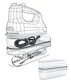 Hand Mixer Storage Case for KitchenAid KHM5/KHM6/KHM7/KHM9 Series Ultra Power Speed Hand Mixers, Double layer Crylic Transparent Storage Box (Hand Mixer Not Included) (Storage Case)