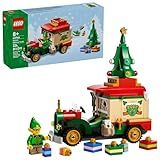 LEGO Santa’s Delivery Truck Building Toy for Kids - Construction Set for Play or Christmas Decor - Building Blocks for Girls & Boys, Ages 8+ - Holiday Craft Ideas for Families - 40746