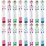 Junkin 32 Pcs Writing Tools Spacers for Writing Handwriting Spacer Tool Classroom Management Tools for Students to Learn Proper Word Spacing (Spaceman)