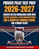Private Pilot Test Prep 2026-2027: Master the FAA Knowledge Exam with Practice Questions, Flight Maneuver Guides, and a Complete Ground School for Student Pilots