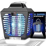 Bug Zapper Outdoor, Mosquito Zapper with LED Light, Fly Zapper Outdoor Indoor, Insect Zapper Electric Fly Traps, Plug in Mosquito Killer for Patio Yard