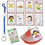 Special Needs My Communication Cards for Special Ed, Speech Delay Non Verbal Children and Adults with Autism 27 Flash Cards for Visual aid or cue Cards