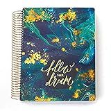 Paper House Productions 12 Month Undated 9.5" Planner with Month and Event Flag Stickers - Follow Your Dream