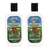 Sawyer Products 20% DEET Premium Family Insect Repellent Controlled Release White 6 Fl Oz (Pack of 2)
