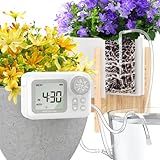 [2025 Upgraded] Automatic Watering System, 15 Potted Indoor Houseplants Support Plant Waterer, Vacation Plant Watering Devices, with Digital Programmable Water Timer