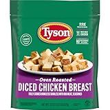 Tyson Grilled & Ready Fully Cooked Oven Roasted Diced Chicken Breast, 22 oz. (Frozen)
