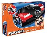 Airfix Quickbuild J6020 Quickbuild Bugatti 16 4 Veyron Black Red