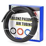TAILONZ PNEUMATIC Air Line 10mm od Black Pneumatic Nylon Tube 32.8ft Air Brake Tubing Nylon Hose