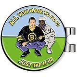 Ultimate Happy and Chubbs Gilmore Golf Ball Marker and Magnetic Hat Clip - Premium Golf Accessories | Enhance Your Golfing Experience with Precision Stamp Markers and Alignment Tools