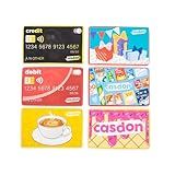 Casdon Pretend Play Cards Set | Realistic Credit & Gift Cards for Imaginative Play | For Children 3+ | Teaches Financial Concepts!