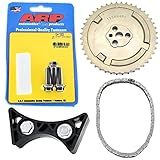 Michigan Motorsports 1-Bolt to 3-Bolt Cam Gear Conversion Kit with Timing Chain - Fits 4.8L 5.3L 5.7L 6.0L LS Engines - LS1 LS2 LS3 LS6 L99 LS4 LS9 LSA LQ4
