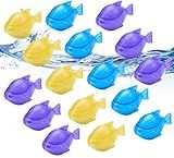 Kevskq 16PCS Universal Humidifier Tank Cleaner,Humidifier Cleaning Fish for Humidifiers & Fish Tanks,Purifies Water, Prevent Hard Water Build-Up, Reduce Scale and White Dust