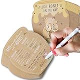 Kate Aspen Classic Winnie Baby Shower Advice and Wishes Cards - Baby Prediction Cards for Shower Guests - Baby Shower Game and Table Decorations - Set of 50 for Parents to Be Keepsake