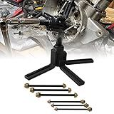 RYANSTAR RACING Motorcycle Crankcase Splitter Flywheel Puller For Automotive Dirt Bike ATV Tool For Disassembling Engine 2 or 4 Stroke Crankcases 500CC and Under, Comes 360 Degree Fully Rotatable Arms