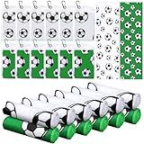 Mindsoft 12 Set Cooling Towels Baseball Basketball Soccer Softball 40 x 12 Inch with Carrying Pouch Bulk Breathable Sports Microfiber Ice Towel Fast Drying for Party Favors Team Gift (Soccer)