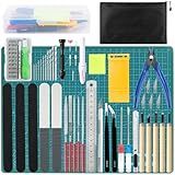 Gundam Tool Kit, 82 Pcs Professional Model Tool Kit for Gundam, Modeling Tools for Plastic Models, Model Car Kit for Adults, Model Building Tools Hobby Tools Craft Set for Repairing and Fixing