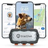 Tractive XL Smart Dog GPS Tracker | Live Pet Tracker with Virtual Fence | Vital Signs Monitoring of Heart & Respiratory Rate | Up to 1-Month Battery Life | Dog Collar Attachment (Adventure Edition)