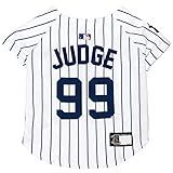 Pets First MLBPA Dog Jersey - Aaron Judge #99 Pet Jersey - MLB New York Yankees Mesh Jersey, Medium (AJ-4006-MD)