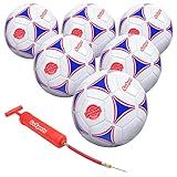 GoSports Premier Soccer Ball with Premium Pump 6 Pack, Size 3