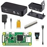 Raspberry Pi Zero W Basic Starter Kit (Black Case)