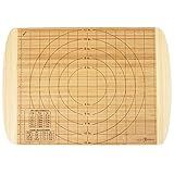 Totally Bamboo Reversible Baker's Board and Carving Butcher Block with Juice Grooves