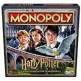 Hasbro Gaming Monopoly Harry Potter Edition Board Game | A Magical Adventure at Hogwarts | Ages 8 and Up | 2 to 6 Players | Family Games | Gifts for Kids and Adults