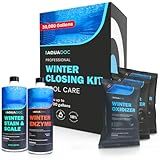AquaDoc Pool Winterizing Kit for Closing Pools - Treats Up to 30,000 Gallons - Winter Closing Kit for Inground and Above Ground Pools - Winterizing Pool Chemicals Made in USA