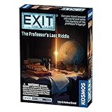 EXIT: The Professor's Last Riddle | Escape Room| Brainteasers | Mystery Solving | Treasure Hunt | Kosmos Game | at-Home Escape Room